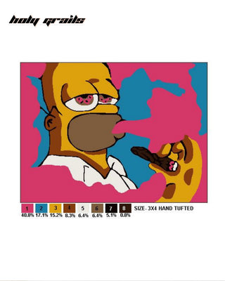 'Main Character Energy' Hand Tufted Rug Digital