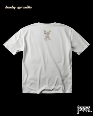 'Mystic Fever: 5' White Tee HG x Paas Collective - Back