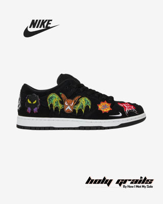 Neckface x Nike Dunk Low Pro SB 'Black' Sneakers - Side 1
