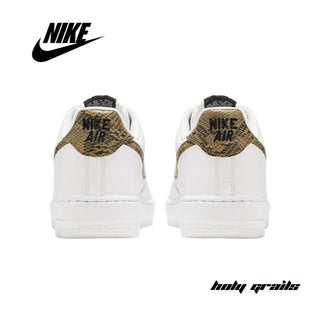 Nike Air Force 1 Low Retro 'Ivory Snake' Sneakers - Back