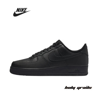 Nike Air Force 1 Low '07 'Triple Black' Sneakers - Side 2