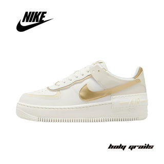 Nike Air Force 1 Shadow 'Sail Metallic Gold' (DZ1847-108) Sneaker - Side 2