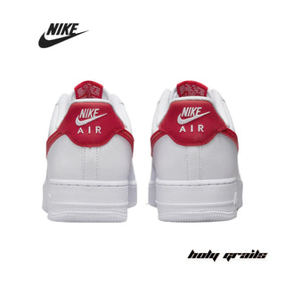 Nike Air Force 1 '07 'White Fire Red' Sneakers - Back