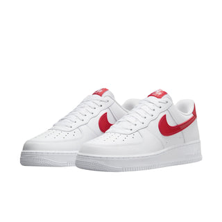 Nike Air Force 1 '07 'White Fire Red' Sneakers - Front