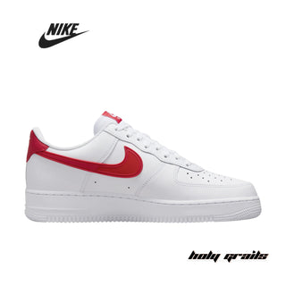 Nike Air Force 1 '07 'White Fire Red' Sneakers - Side 1