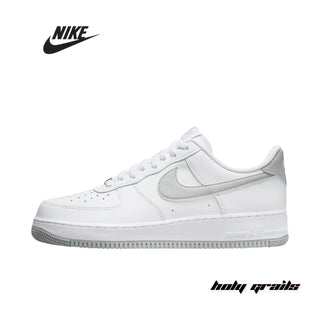 Nike Air Force 1 '07 'White Light Smoke Grey' Sneakers - Side 2