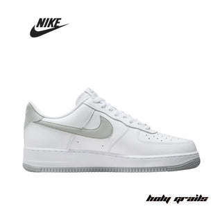 Nike Air Force 1 '07 'White Light Smoke Grey' Sneakers - Side 1