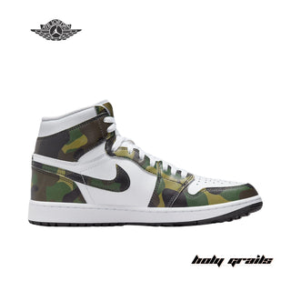 Nike Air Jordan 1 High Golf 'Camo' Sneakers - Side 1