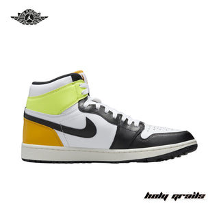 Nike Air Jordan 1 High Golf 'Volt Gold' Sneakers - Side 1