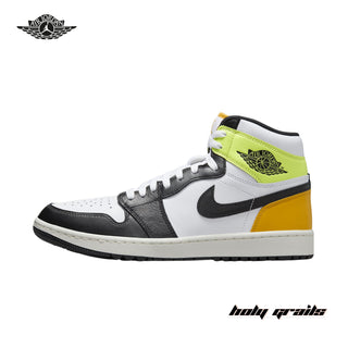 Nike Air Jordan 1 High Golf 'Volt Gold' Sneakers - Side 2