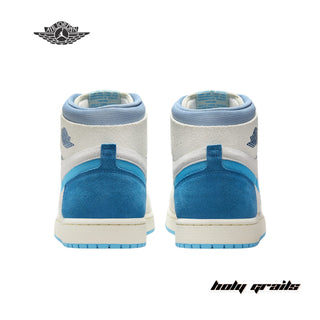 Nike Air Jordan 1 High Zoom Comfort 2 'Dark Powder Blue' Sneakers - Back