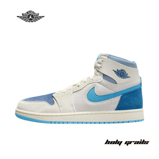 Nike Air Jordan 1 High Zoom Comfort 2 'Dark Powder Blue' Sneakers - Side 2