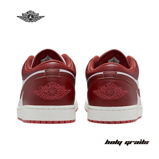 Nike Air Jordan 1 Low SE 'Dune Red' Sneakers - Back