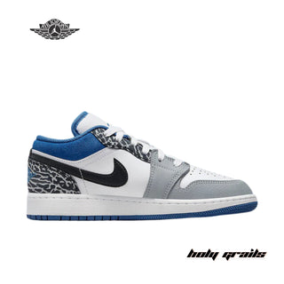 Nike Air Jordan 1 Low SE 'True Blue' Sneakers - Side 1