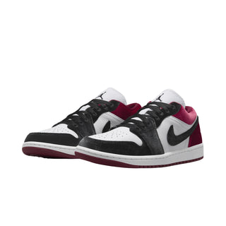 Nike Air Jordan 1 Low SE 'Velvet Black Toe' (FZ3242-001) Sneakers - Front