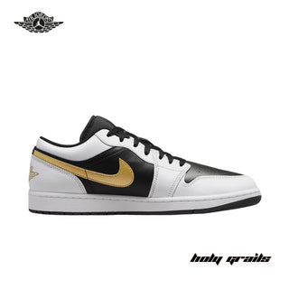 Nike Air Jordan 1 Low 'Gold Swoosh' (553558-172) Sneakers - Side 1