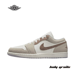 Nike Air Jordan 1 Low 'Light Bone Archaeo Brown' Sneakers - Side 2