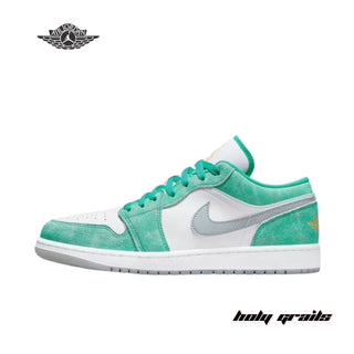 Nike Air Jordan 1 Low 'New Emerald' Sneakers - Side 2