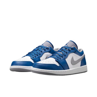 Nike Air Jordan 1 Low 'True Blue Cement' Sneakers - Front