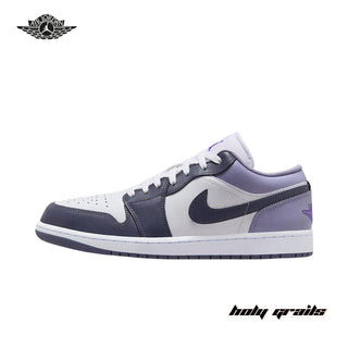 Nike Air Jordan 1 Low 'White Purple' (553558-145) Sneaker - Side 2