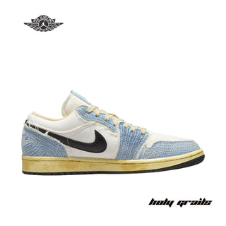 Nike Air Jordan 1 Low 'World Make Japan / Sashiko Denim' Sneakers - Side 1