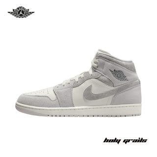 Nike Air Jordan 1 Mid SE 'Neutral Grey Sail' (FQ7720-002) Sneaker - Side 2