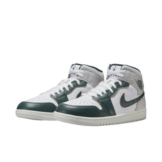 Nike Air Jordan 1 Mid SE 'Oxidized Green' Sneakers - Front