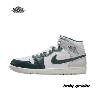 Nike Air Jordan 1 Mid SE 'Oxidized Green' Sneakers - Side 2