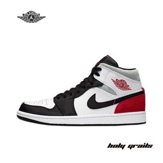 Nike Air Jordan 1 Mid SE 'Red Black Toe' Sneakers - Side 2