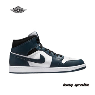 Nike Air Jordan 1 Mid 'Armory Navy' Sneakers - Side 1