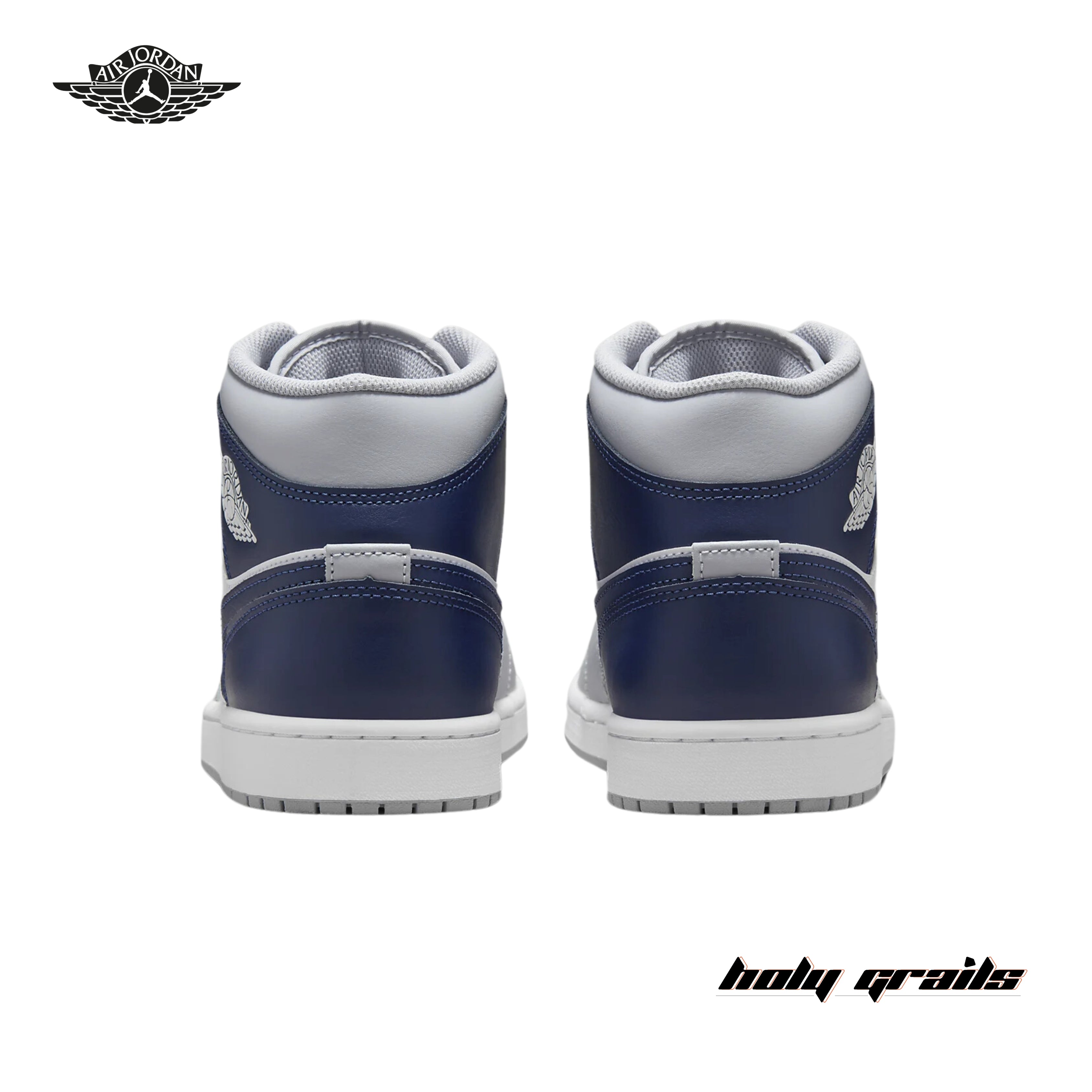 Nike Air Jordan Mid 'Georgetown/Wolf Grey Midnight Navy' HG