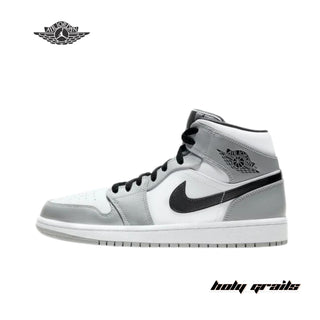 Nike Air Jordan 1 Mid 'Smoke Grey' Sneakers - Side 2