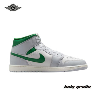 Nike Air Jordan 1 Mid 'Summit White Lucky Green' (DQ8426-142) Sneaker - Side 1