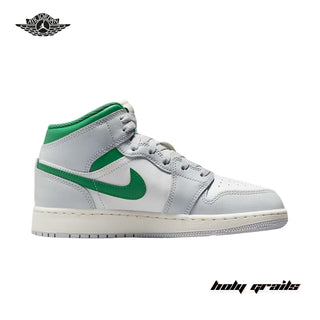 Nike Air Jordan 1 Mid 'Summit White Pine Green' (DQ8423-142) Sneaker - Side 1