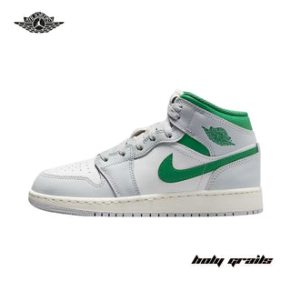 Nike Air Jordan 1 Mid 'Summit White Pine Green' (DQ8423-142) Sneaker - Side 2