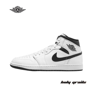 Nike Air Jordan 1 Mid 'White Black' Sneakers - Side 2