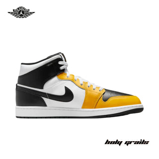 Nike Air Jordan 1 Mid 'Yellow Ochre' Sneakers - Side 1