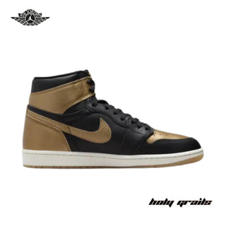 Nike Air Jordan 1 Retro High OG 'Black Gold' Sneakers - Side 1