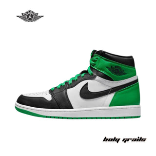 Nike Air Jordan 1 Retro High OG 'Lucky Green' Sneakers - Side 2