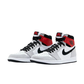 Nike Air Jordan 1 Retro High OG 'Smoke Grey' Sneakers - Front