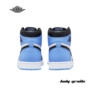 Nike Air Jordan 1 Retro High OG 'UNC Toe' Sneakers - Back