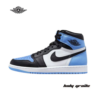 Nike Air Jordan 1 Retro High OG 'UNC Toe' Sneakers - Side 2