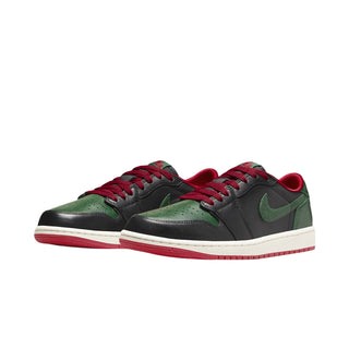 Nike Air Jordan 1 Retro Low OG 'Black Gorge Green' (CZ0775-036) Sneaker - Front