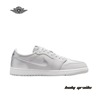 Nike Air Jordan 1 Retro Low OG 'Metallic Silver' Sneakers - Side 1