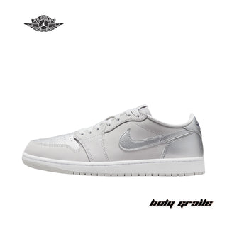 Nike Air Jordan 1 Retro Low OG 'Metallic Silver' Sneakers - Side 2