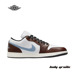 Nike Air Jordan 1 Retro Low SE 'Brown Blue Grey' Sneakers - Side 1