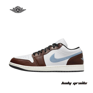 Nike Air Jordan 1 Retro Low SE 'Brown Blue Grey' Sneakers - Side 2