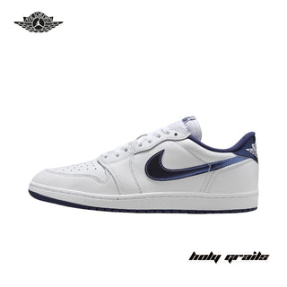 Nike Air Jordan 1 Retro Low '85 OG 'Metallic Blue' (FB9933-141) Sneaker - Side 2