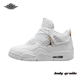 Nike Air Jordan 4 Retro Net 'Triple White' (FN7251-107) Sneaker - Side 2