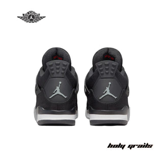 Nike Air Jordan 4 Retro SE 'Black Canvas' Sneakers - Back
